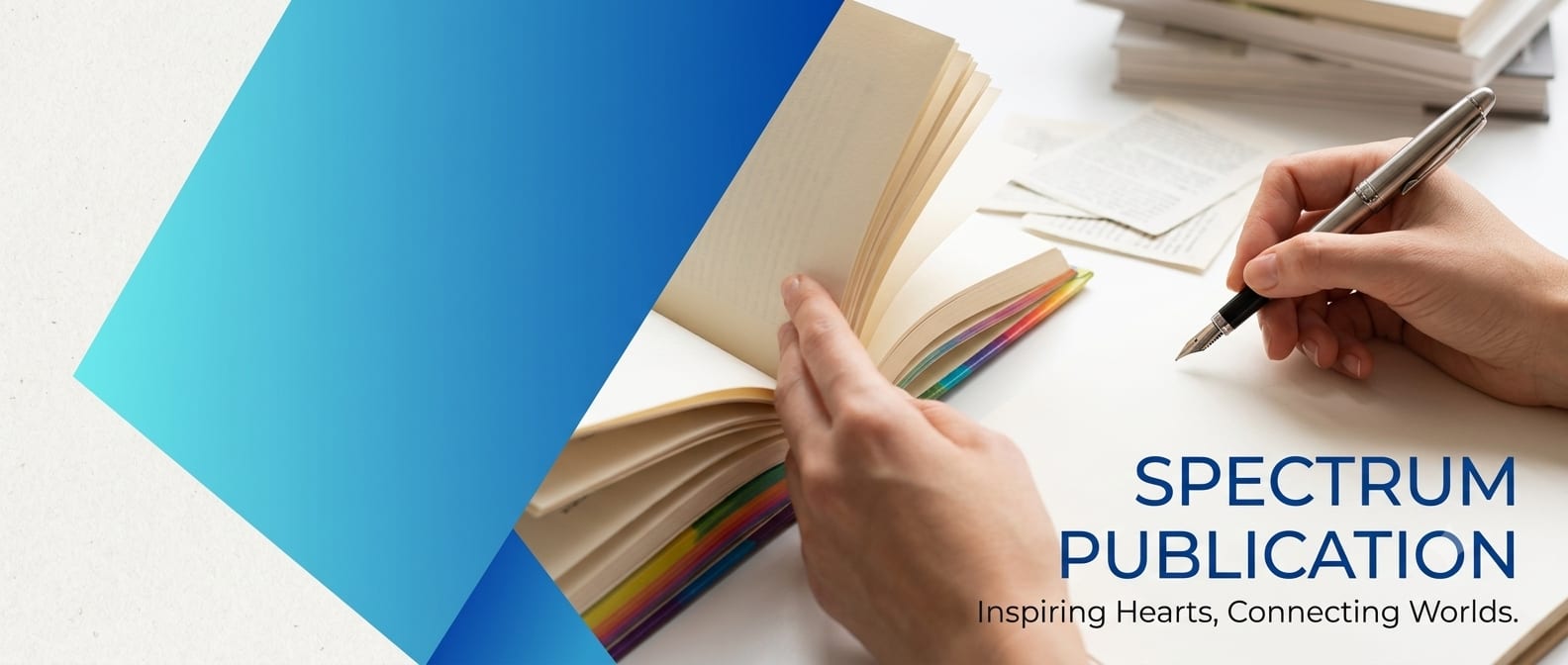 Spectrum Publication — educational publishing banner